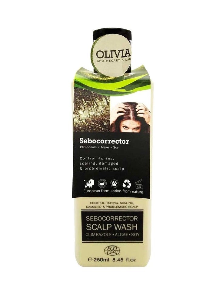 Olivia Sebocorrector Scalp Wash Shampoo (250ml) - Image 1