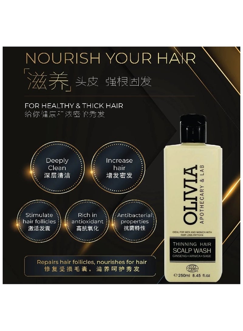 Olivia Sebocorrector Scalp Wash Shampoo (250ml) - Image 3