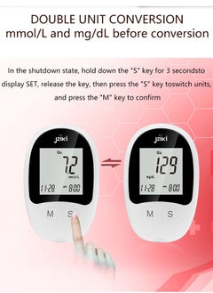 Fully Automatic Portable Blood Glucose Meter, Accurate and Easy to Use Diabetes Testing Device with 50 Test Strips, Lancet Pen and 50 Lancets, Fast Results, Memory Storage and Code Free Operation - pzsku/Z680F1C127AAA8C3D7EE2Z/45/_/1738677434/0c1eabc6-695e-45b2-b766-af3861a49af9