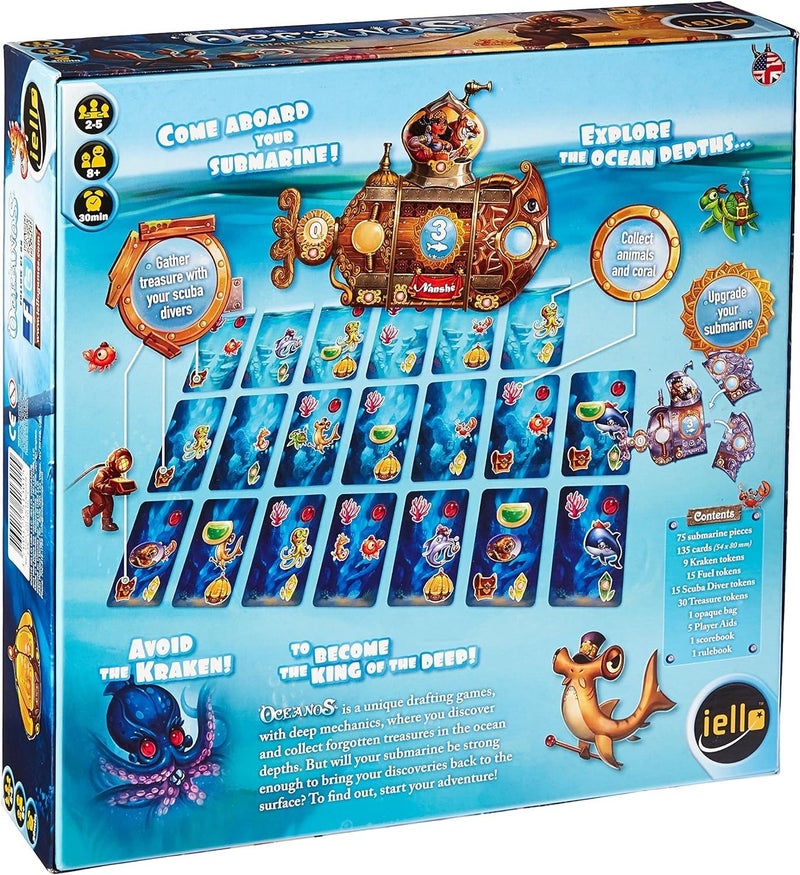 IELLO Oceanos Game Board Game - Image 4