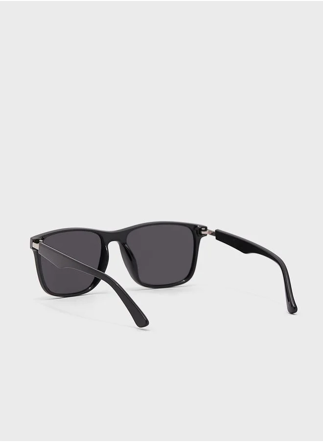 Robert Wood Polarized Wayfarer Sunglasses