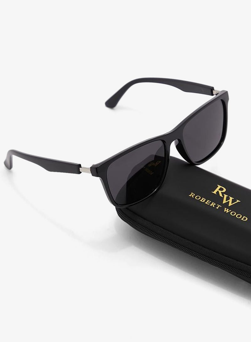 Robert Wood Polarized Wayfarer Sunglasses - Image 4