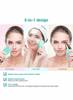 Excefore Sonic Facial Cleansing Brush, Electric Waterproof Face Wash  - Image 5