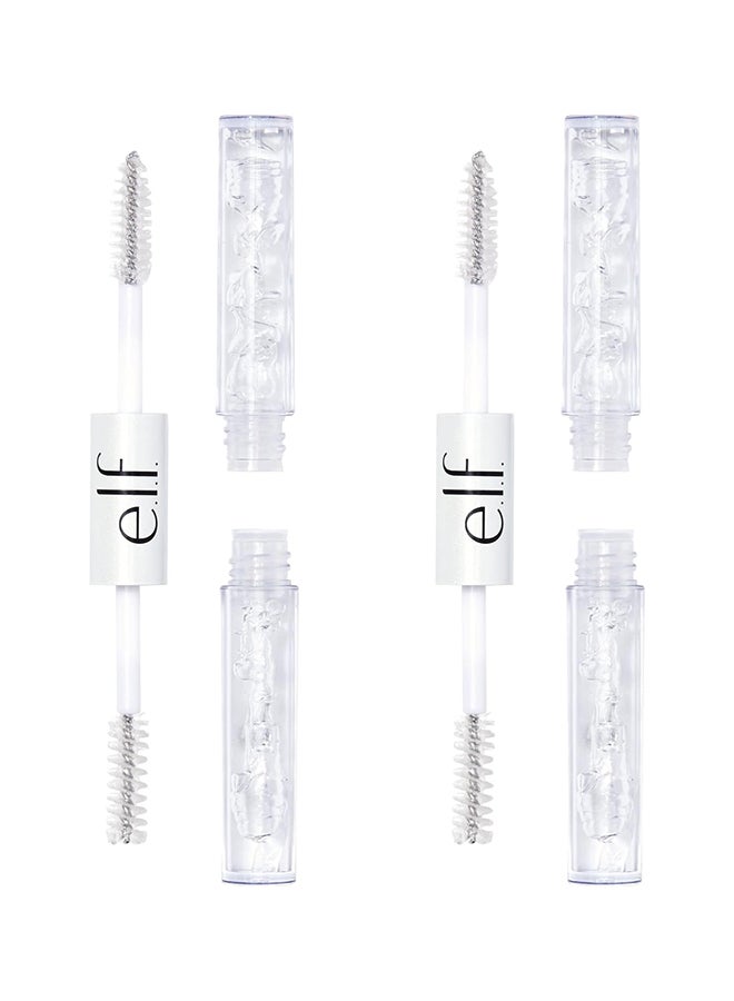 إلف Clear Lash And Brow Mascara Conditioning Clear Brow And Lash Gel Vegan And Cruelty-Free Pack Of 2 Clear - Image 3