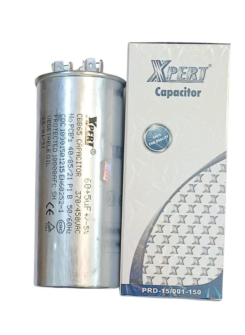 Xpert 60+5 MFD uf Air Conditioner Capacitor