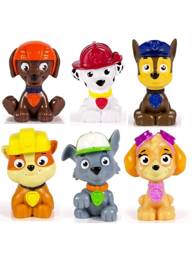 SPIN MASTER مجموعة شخصيات باو باترول من سبين ماستر 6 قطع - Image 1