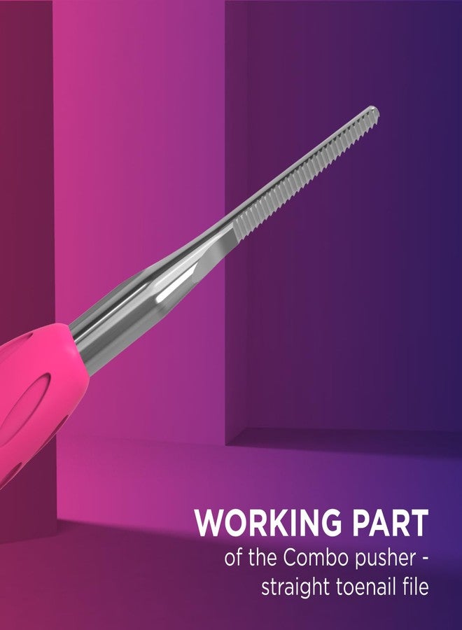 Staleks Combo UNIQ 38 Replaceable Working Part – Straight Wide Toenail File for Modular Handle – Perfect for Shaping Larger Nail Surfaces - Image 5