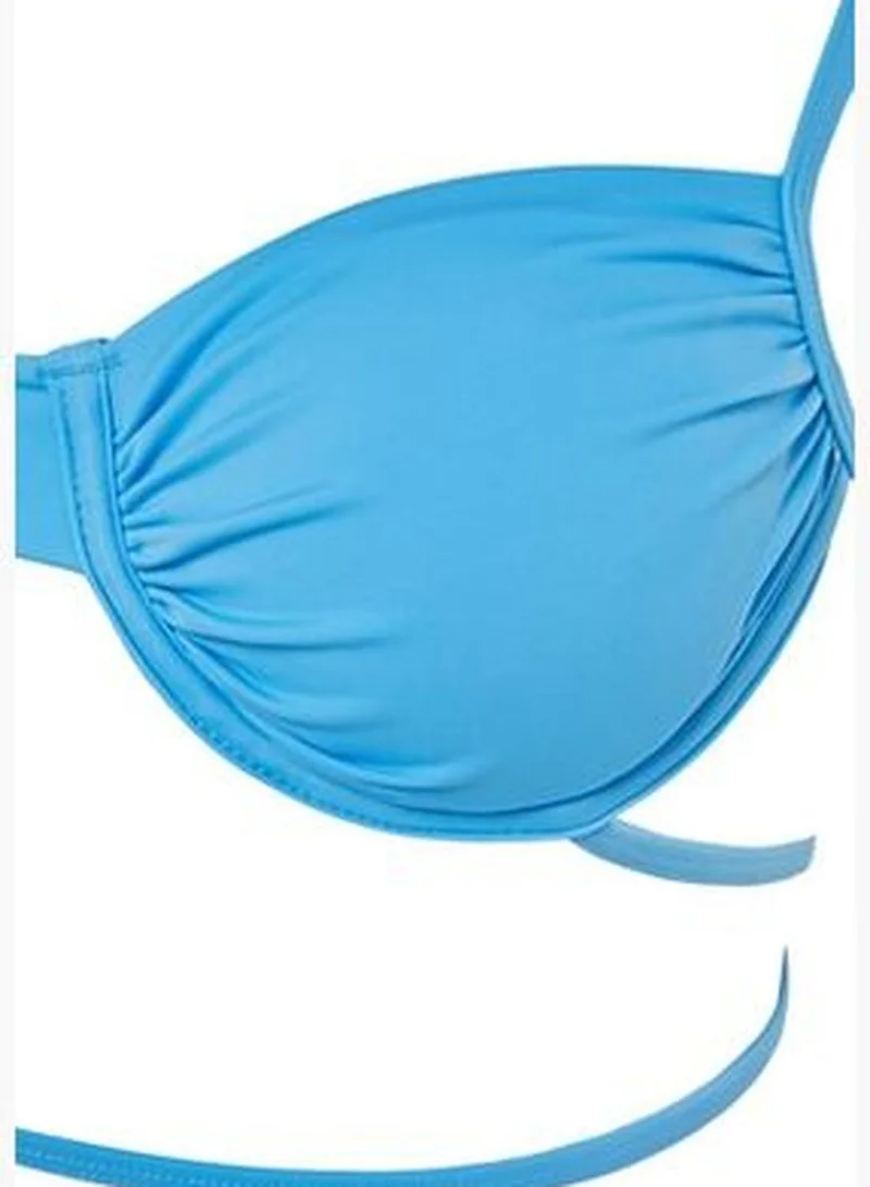 trendyol Blue Underwire Bikini Tops TBESS23BU00244