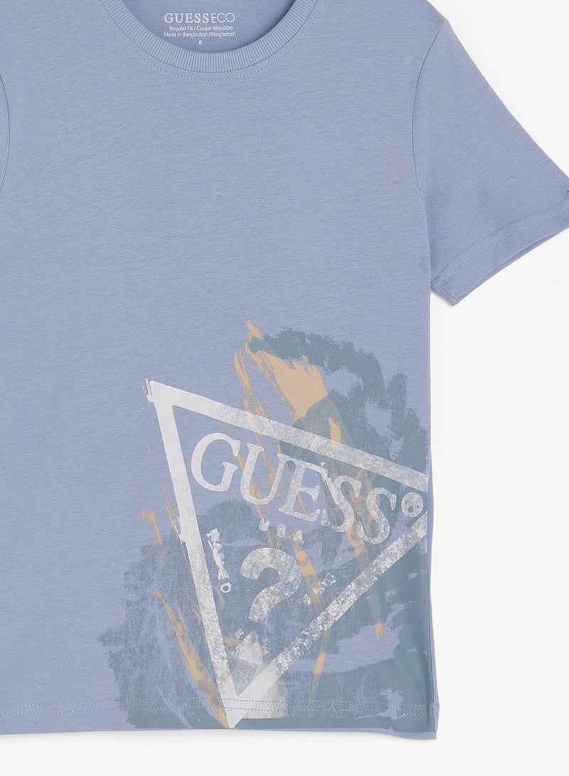 GUESS Youth Graphic Crew Neck T-Shirt - Image 4