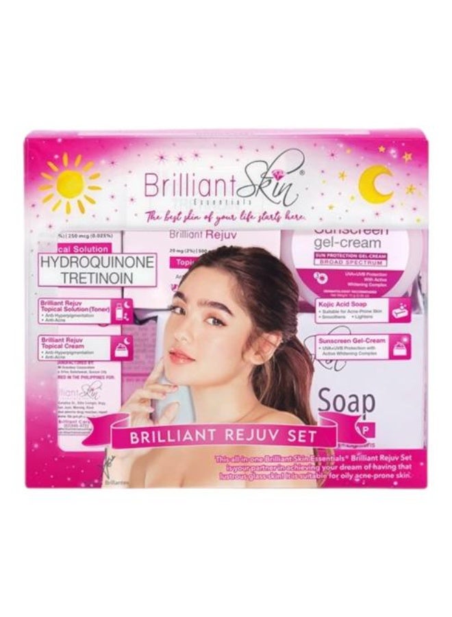Brilliant Skin Essentials Rejuvenating Facial Set Clear - Image 4