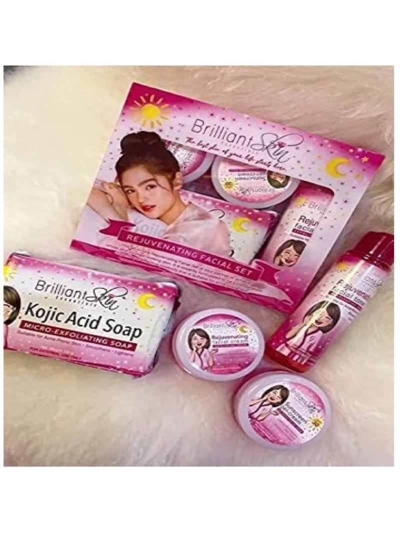 Brilliant Skin Essentials Rejuvenating Facial Set Clear - Image 3