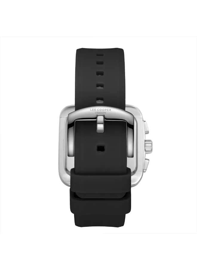 لي كوبر LEE COOPER Men Multi Function Black Smart Watch - LC08012.361