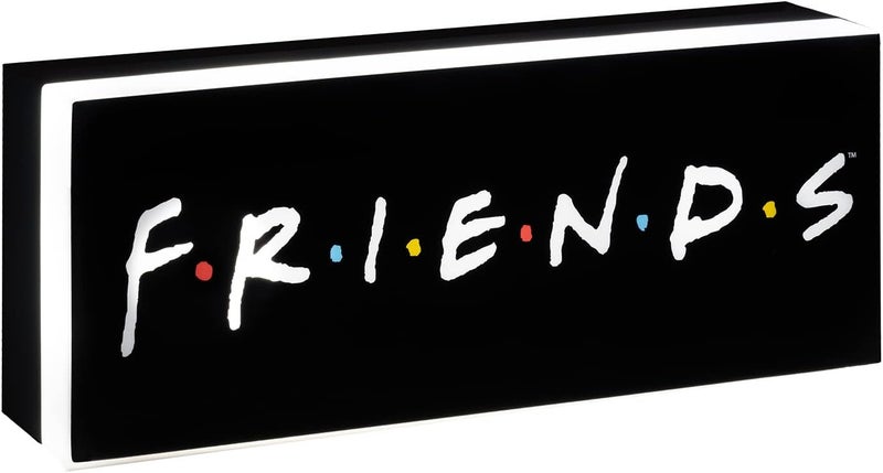 Paladone Friends Logo Light - Officially Licensed Friends TV Show - USB or Battery Powered Décor, Black and White - Image 1