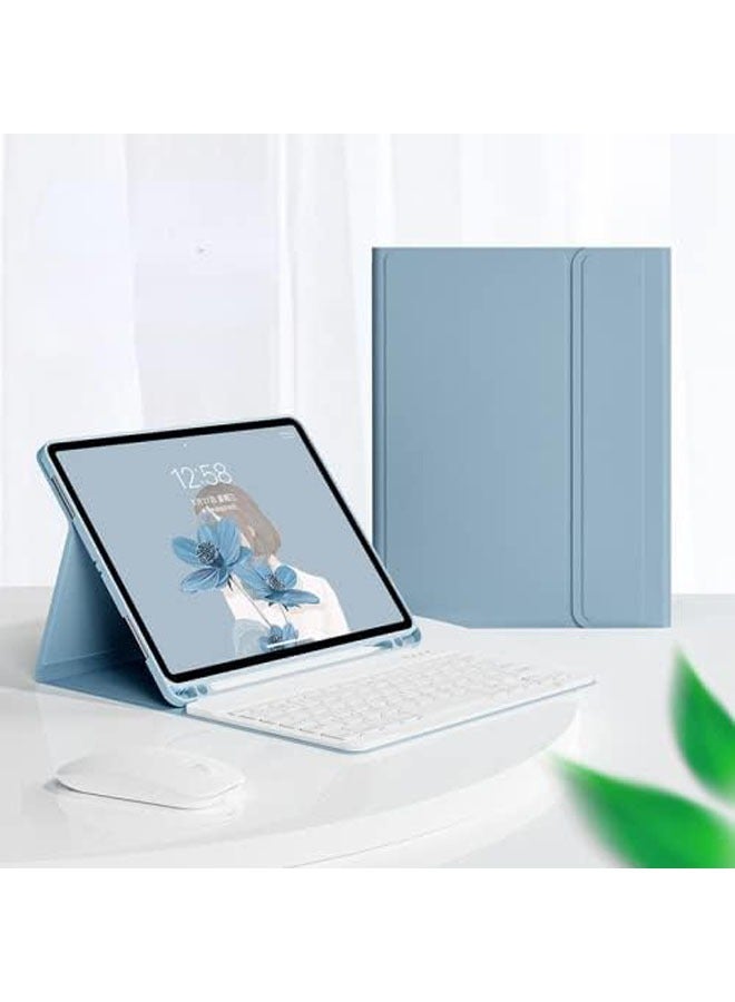 General Arabic and English Keyboard Case for iPad Pro 13 2024 (M4) with Keyboard, Bluetooth Mouse and Pencil Holder  - Image 1
