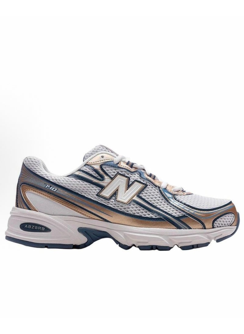 نيو بالانس new balance 740 أحذية رياضية عارضة أبيض ذهبي  - Image 2