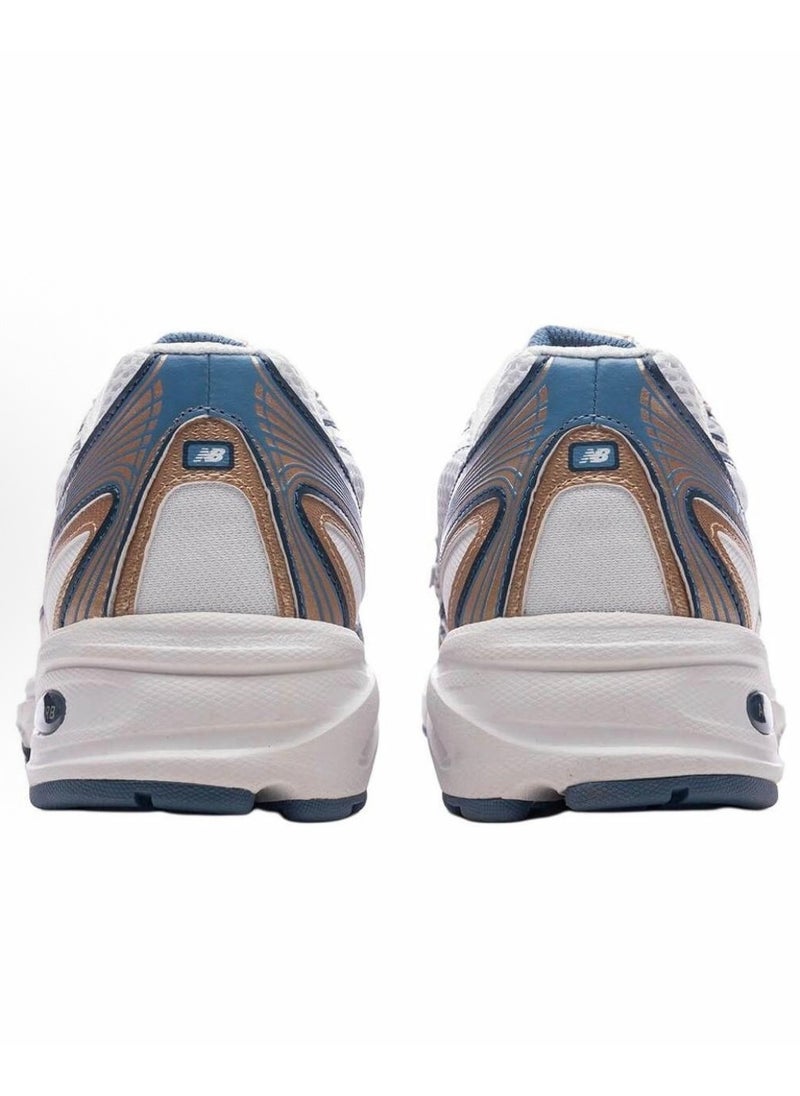 نيو بالانس new balance 740 أحذية رياضية عارضة أبيض ذهبي  - Image 5