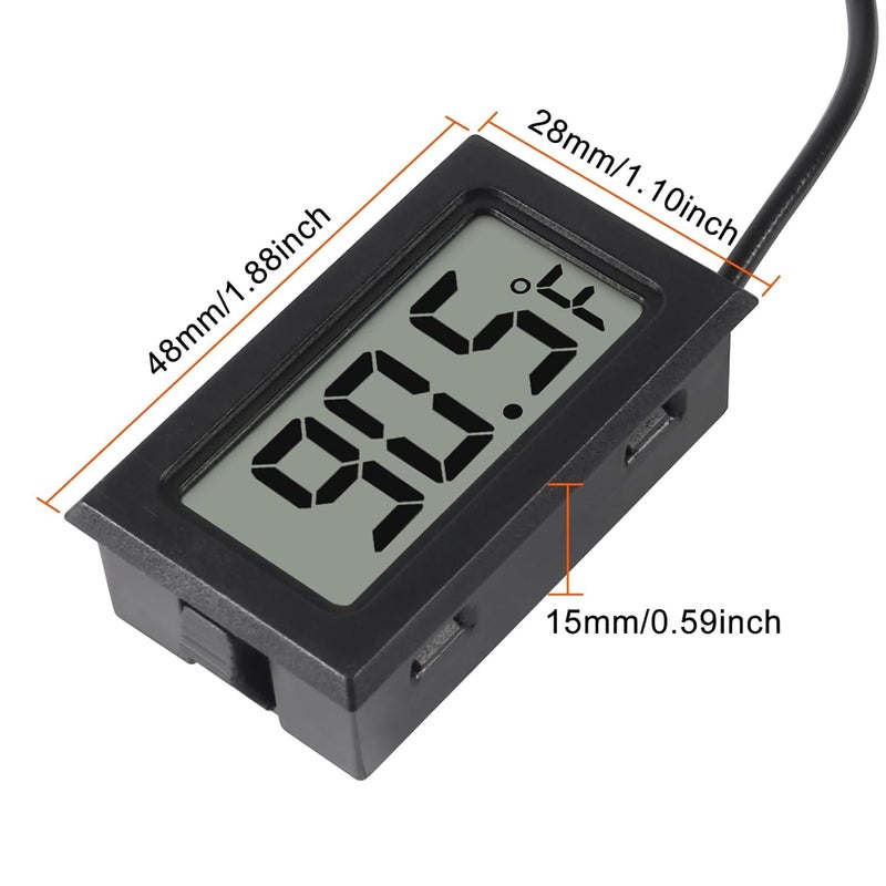 Electrobot TPM-10 Digital Waterproof Thermometer with Stainless Steel Probe | Accurate Temperature Measurement for Cooking, Baking, Brewing, Aquariums, and More | Wide Range -50°C to +300°C - Image 4