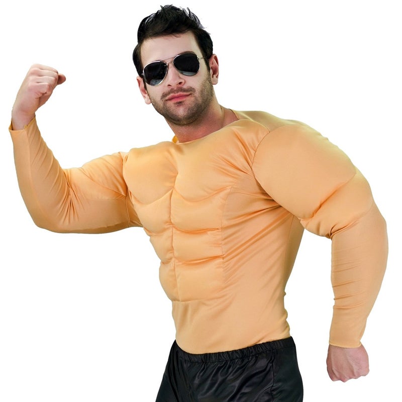 KalcyKizz بدلة عضلات للرجال من كالسيكيز، صفراء، مقاس واحد - Image 3