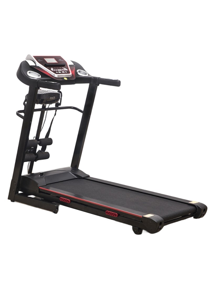 2.5HP, 1-14KM/H Luxury Multifunctional Electric Treadmill with Lift, LCD Display, and Mobile Phone Holder