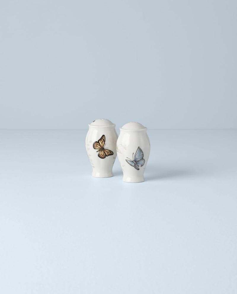 LENOX Butterfly Meadow Salt & Pepper Shakers, 0.65 LB, Multi - Image 2