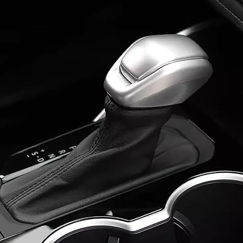 Hyorabyn Car Accessories Fit for Toyota Highlander 2020~2023 Toyota RAV4 2019-2023 Gear Shift Lever Knob Shifter Head Cover Trim ABS Silver - Image 3