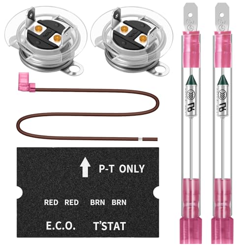 VORIGY RV Water Heater Thermal Cutoff Kit ECO Thermostat Assembly Compatible with Atwood 91447 93866 Models GCH64E GCH66E G6A7E G6A8E GC6AA9E GCH10A2E G6103E GH6103E XT Series 2 Pcs - Image 1