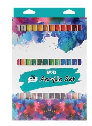 Acrylic colors M&G 36 color 12 ml high quality - pzsku/Z68108F851D2A2DE4E2A5Z/45/1741372238/7f271af9-ae28-44fb-8ebe-9c3aca557a01