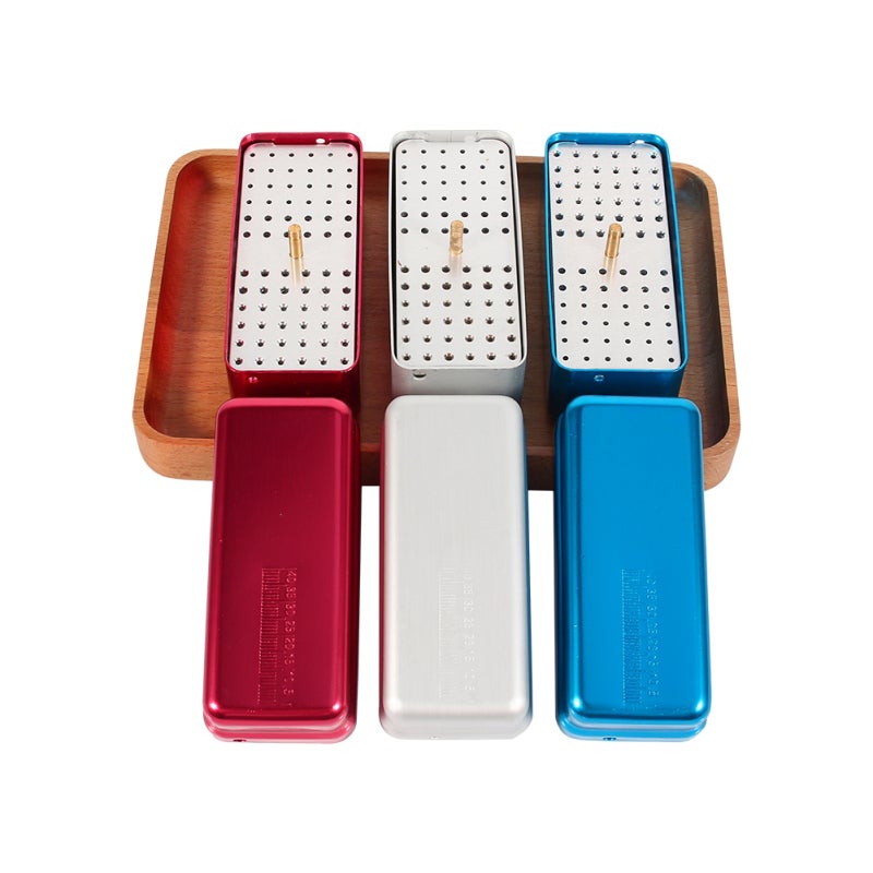 Aluminum Sterilizer Case 72 Holes Autoclavable - 135℃ & 0.22Mpa Pressure Resistant Dental Bur Holder for Dental Clinic Office Hygienist - Image 3