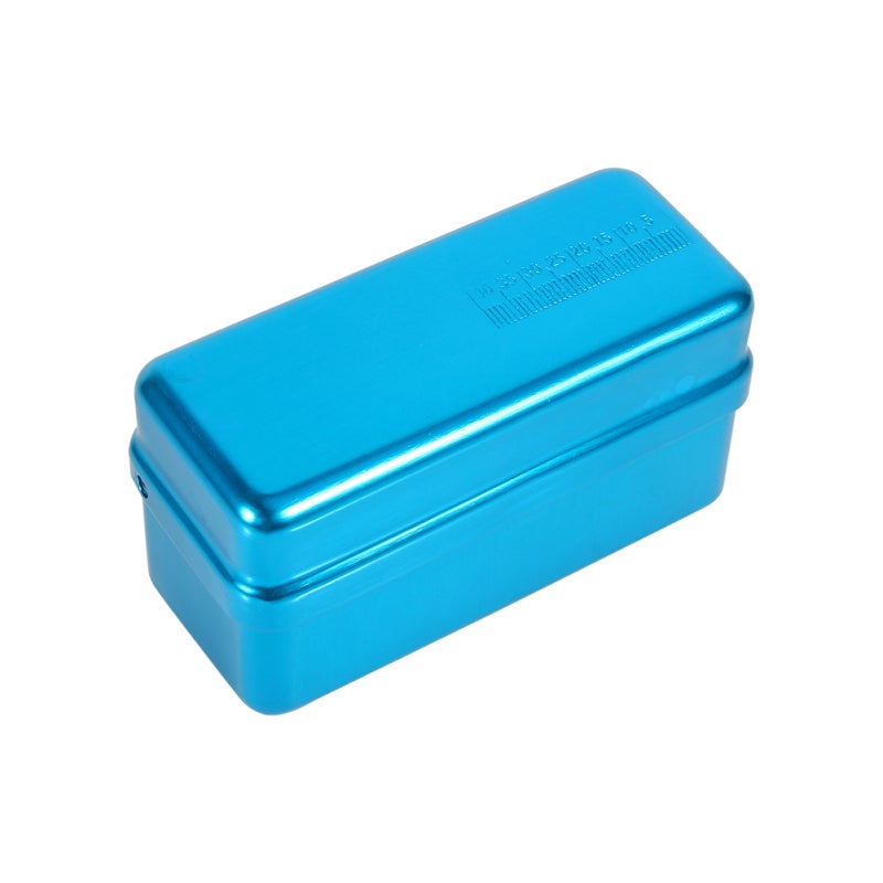 Aluminum Sterilizer Case 72 Holes Autoclavable - 135℃ & 0.22Mpa Pressure Resistant Dental Bur Holder for Dental Clinic Office Hygienist - Image 1