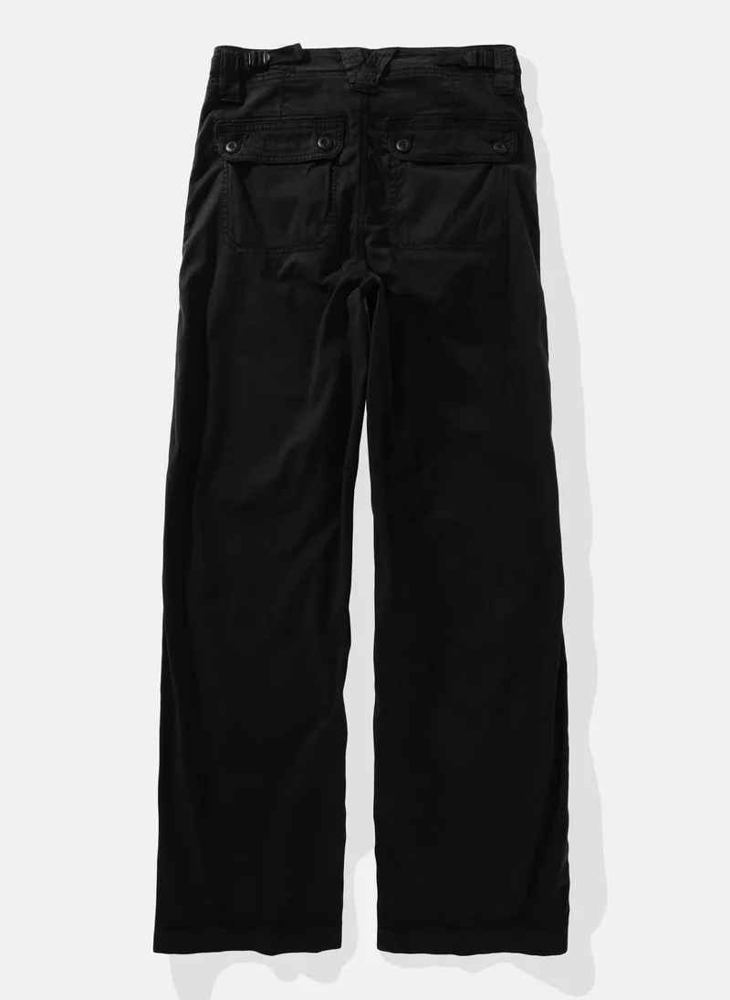 American Eagle Dreamy Drape High-Waisted Baggy Wide-Leg Pants