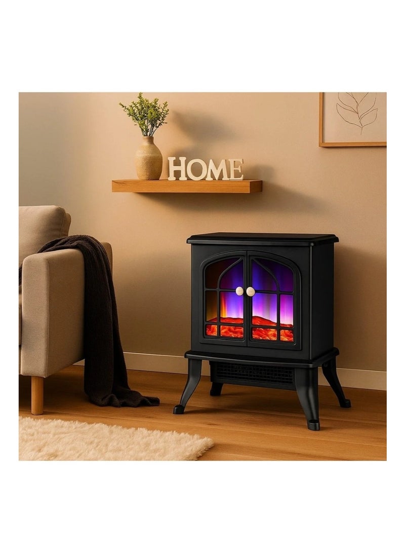 دفاية كهربائية ديكورية بتصميم عصري وأنيق، 2000 واط - Image 2