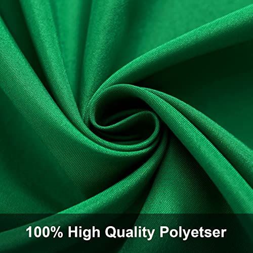 Joccun 7X10FT Green Backdrop Background for Photography,Polyester Backdrop Curtain Background Screen for Photography,Photoshoot,Video Recording,Studio(7X10ft,Green) - Image 3