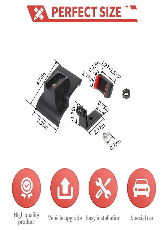 amayum Dashboard Cellphone Mount Mobile Phone Holder Phone Holder for Car Dashboard Interior Accessories Fit for Chevrolet Silverado/GMC/Sierra 2014-2018 - Image 3