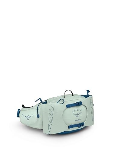 Osprey Talon 6L Mens Lumbar Hiking Waist Pack Fanny Pack with Water Bottle Holders Frosty Mint GreenNight Shift - Image 1