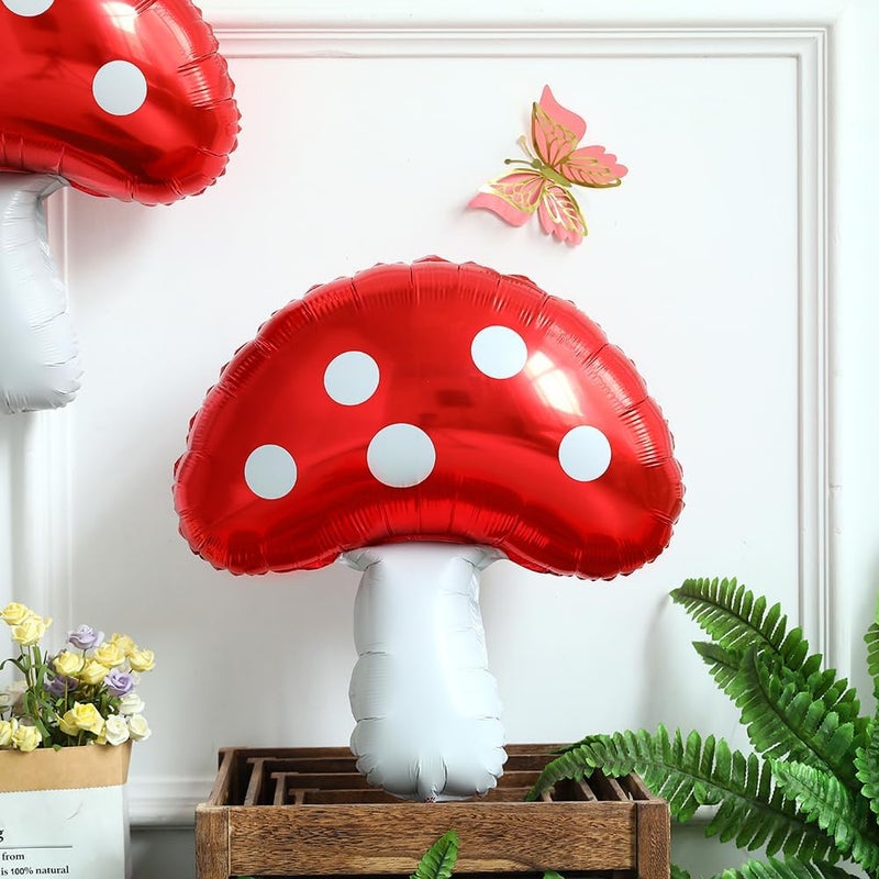 DUBEDAT Red Blue Green Yellow Balloon Garland Kit with Confetti Cloud Mushroom Star Balloons for Bros Party Cartoon Video Game Theme Birthday Party Supplies - Image 5