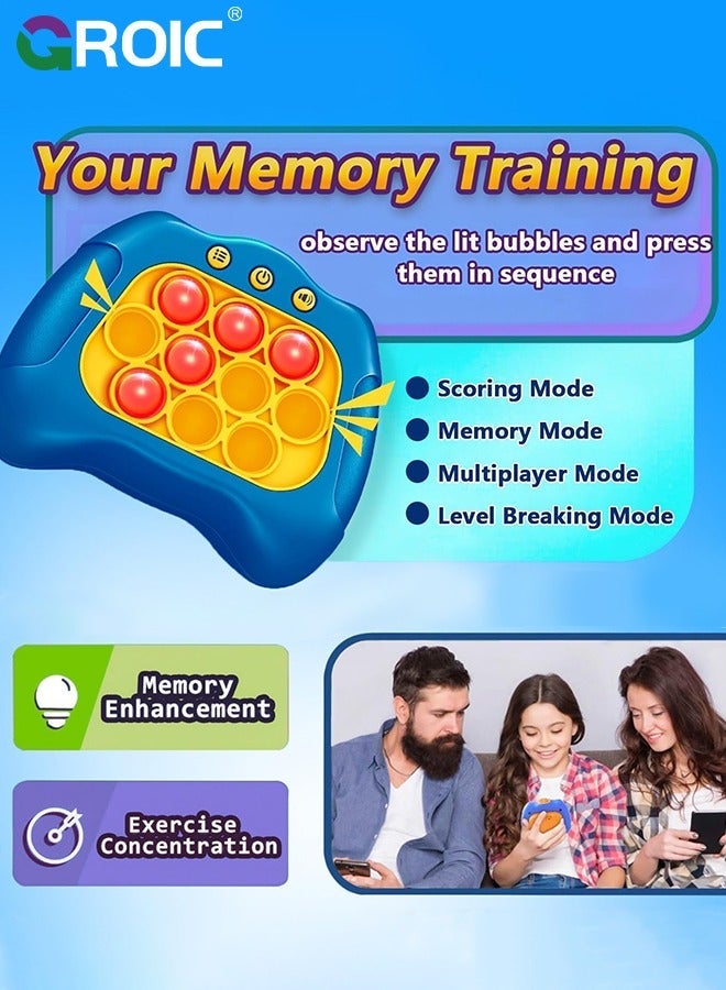 GROIC Pop Pro Toy Fidget Kids Games Toys, Handheld for Kids, Autism Sensory Toys Travel Gaming Console, Stem - Image 3