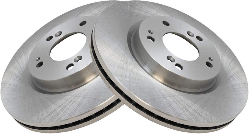 TRQ Front Disc Brake Rotor Pair Set for 200 / Avenger/Caliber/Cirrus/Compass/Eclipse/Galant/Lancer/Outlander/Outlander Sport/Patriot/Sebring - Image 3
