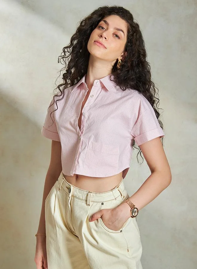 فيرجيو قميص قصير قطن 100% من فيرجيو