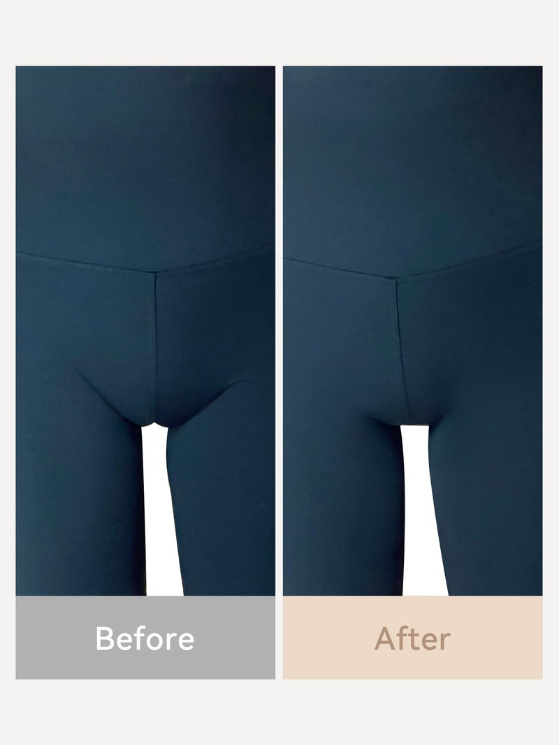 LUCKMEEY Cotton Thongs for Women Seamless Thongs for Women No Show Thong Panty Liners Workout G-String Thongs Underwear All Black Medium - Image 3