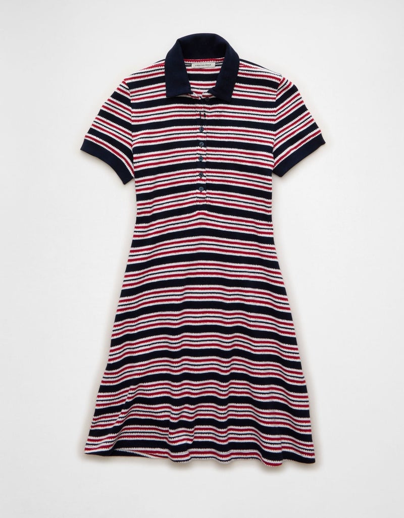 American Eagle AE Polo Mini Dress - Image 4