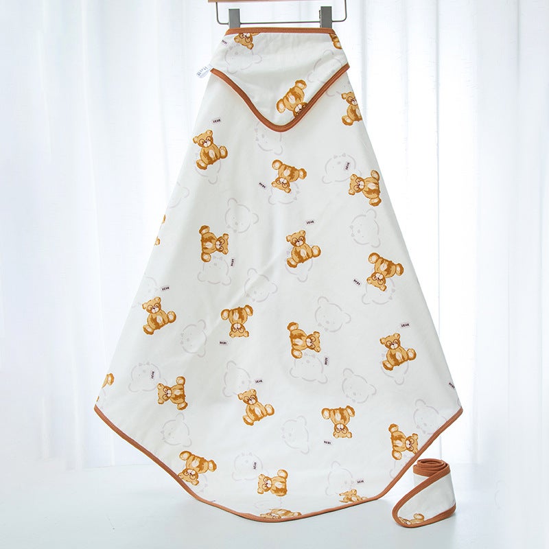 Baby Quilt 40G Thin Cotton Four-Season Newborn Class A Delivery Room Out Of The Bag Wrapped Blanket Towel - Image 5