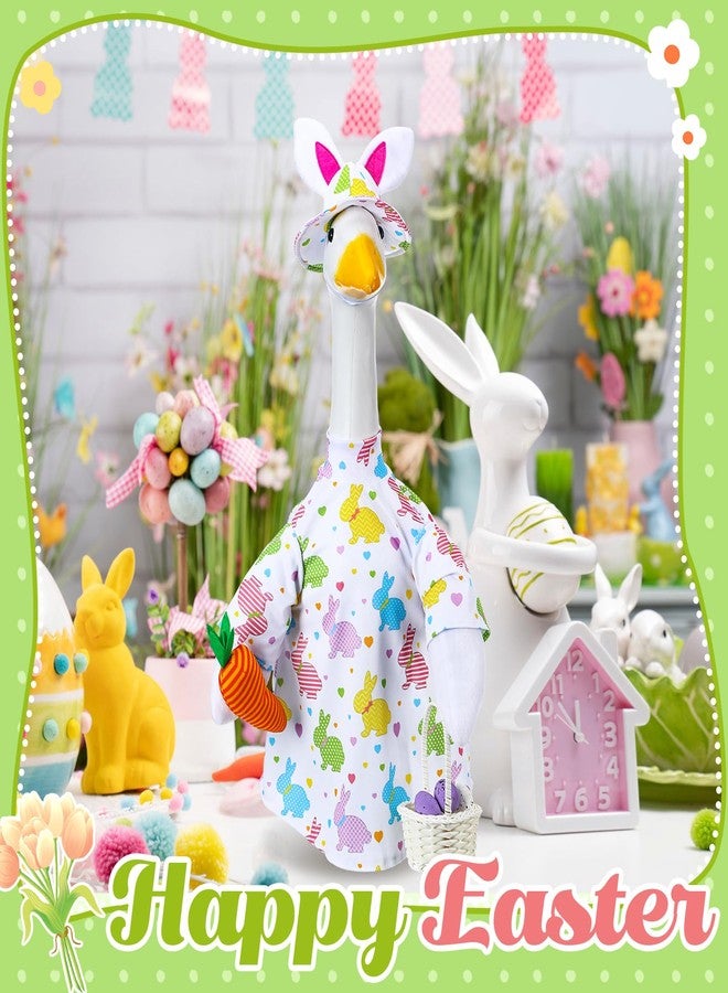 Cutecrop Easter Goose Outfit Goose Clothes for 23" High Cement or Plastic Goose Lawn Goose Clothing, Porch Goose Clothes, Lawn Goose Outfit, Garden Goose Costume - Image 3
