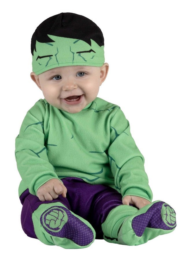 Jazwares MARVEL Classic Hulk Infant Costume 12/18 Months - Image 3