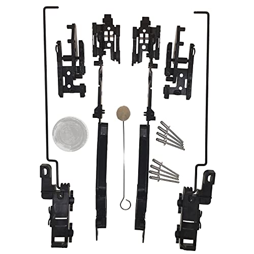 YCT 02ESR1201ABK Sunroof Track Assembly Compatible with Ford 2000-2014 F150 2005-2016 F250 F350 F450 2000-2017 Expedition Lincoln Navigator Mark LT Sunroof Track Repair Kit - Image 1