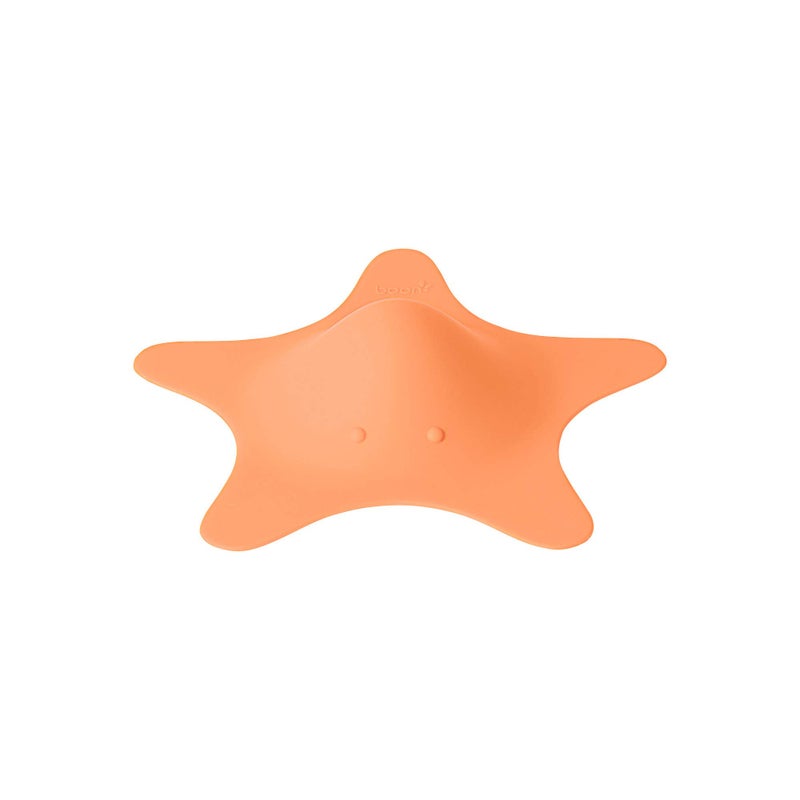 Boon Star Toddler Bathtub and Sink Drain Cover Starfish Shaped Easy to Clean Bath Stopper Baby Bath Essentials