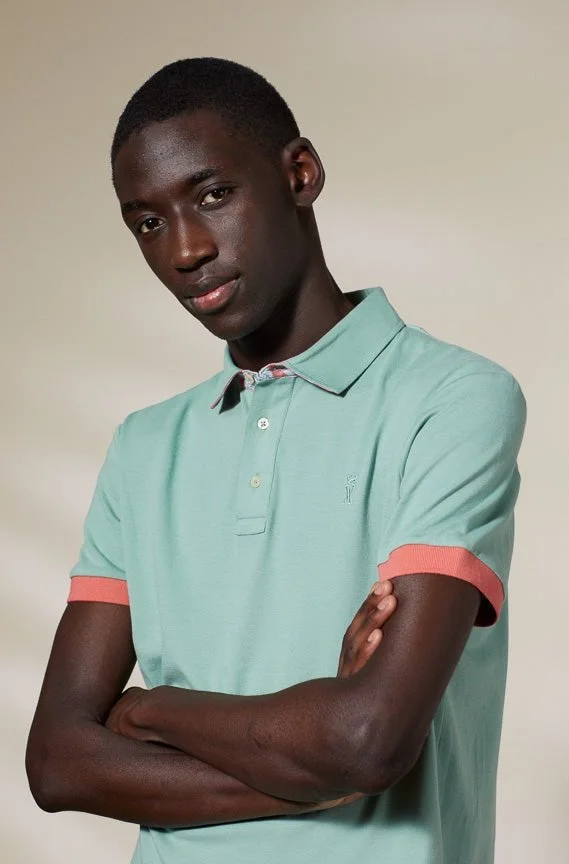 Vicomte A. Percy Turquoise Polo