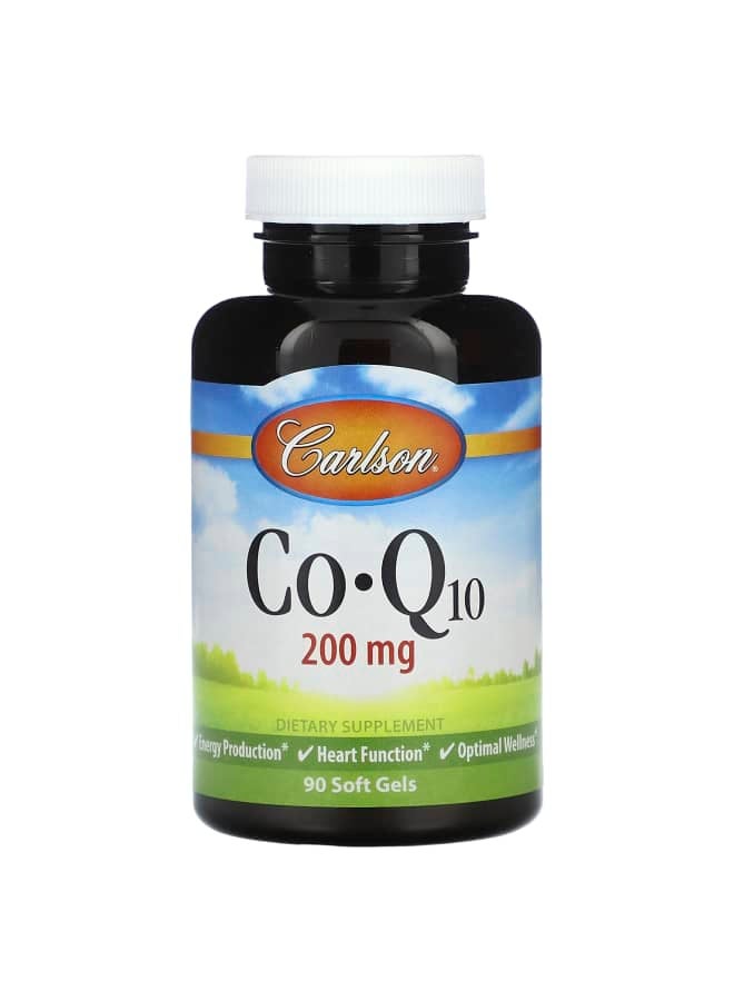 CoQ10, 200 mg, 90 Soft Gels