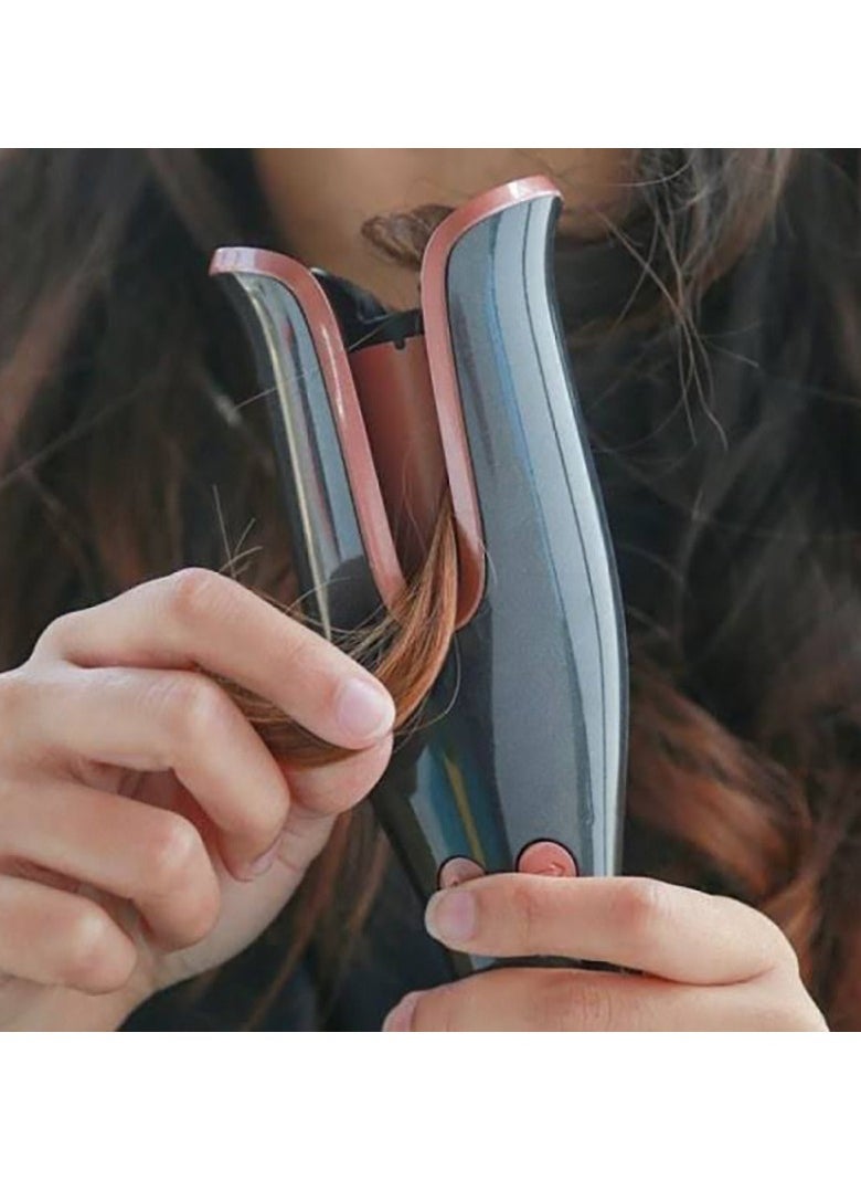 JOY CARE - Ceramic Hair Curler Black/Rose Gold - Image 1