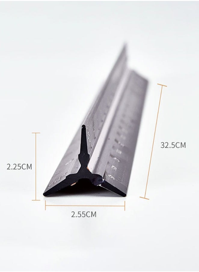 Generic - ign and DecThree-sided Ruler,Centimetre Large Scale,Drafting Ruler,Suitable for Architectural Design and Decorationoration - Image 1