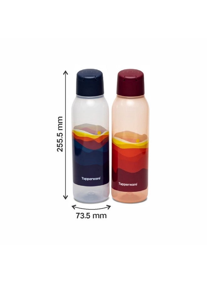 توبروير زجاجة بلاستيكية من توبروير، 750 مل، مجموعة من قطعتين، أحمر، أزرق - Image 5